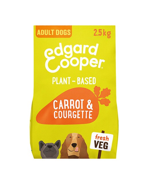 Edgard & Cooper Plant Based Zanahoria y Calabacín 2,5 kg