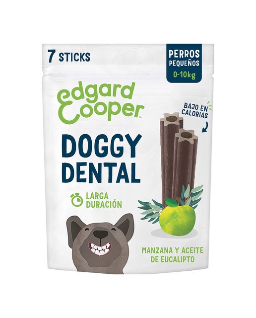 Edgard & Cooper Snack Dental Manzana y Eucalipto 120 g