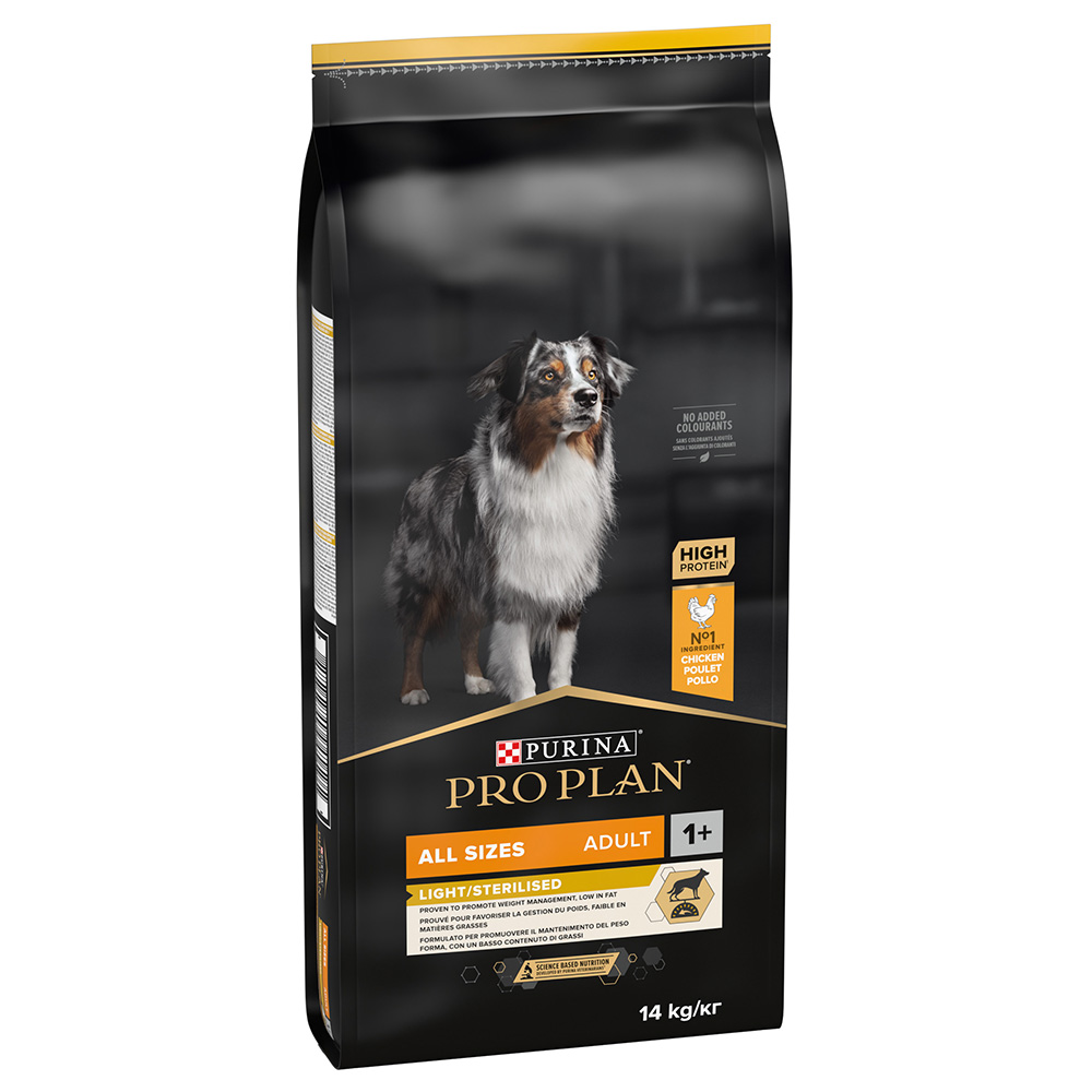 PURINA PRO PLAN All Sizes Adult Light Sterilised pollo - 14 kg
