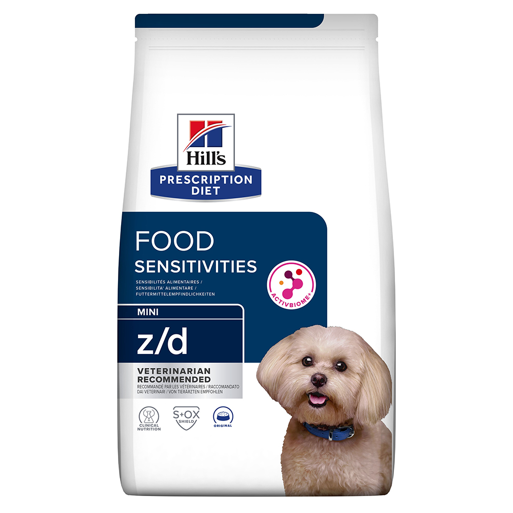 Hill's Prescription Diet z/d Mini Food Sensitivities pienso para perros - 3 x 1 kg