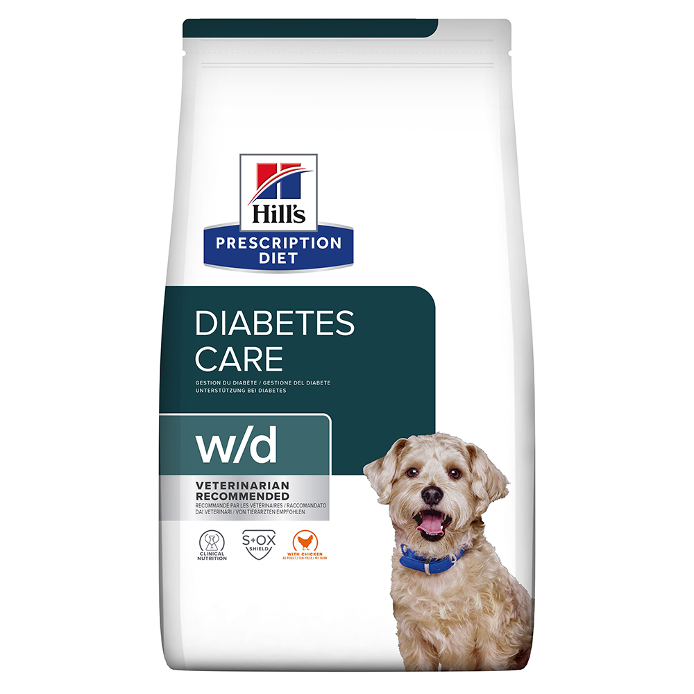 Hill's Prescription Diet w/d Diabetes Care pienso para perros - 2 x 10 kg - Pack Ahorro