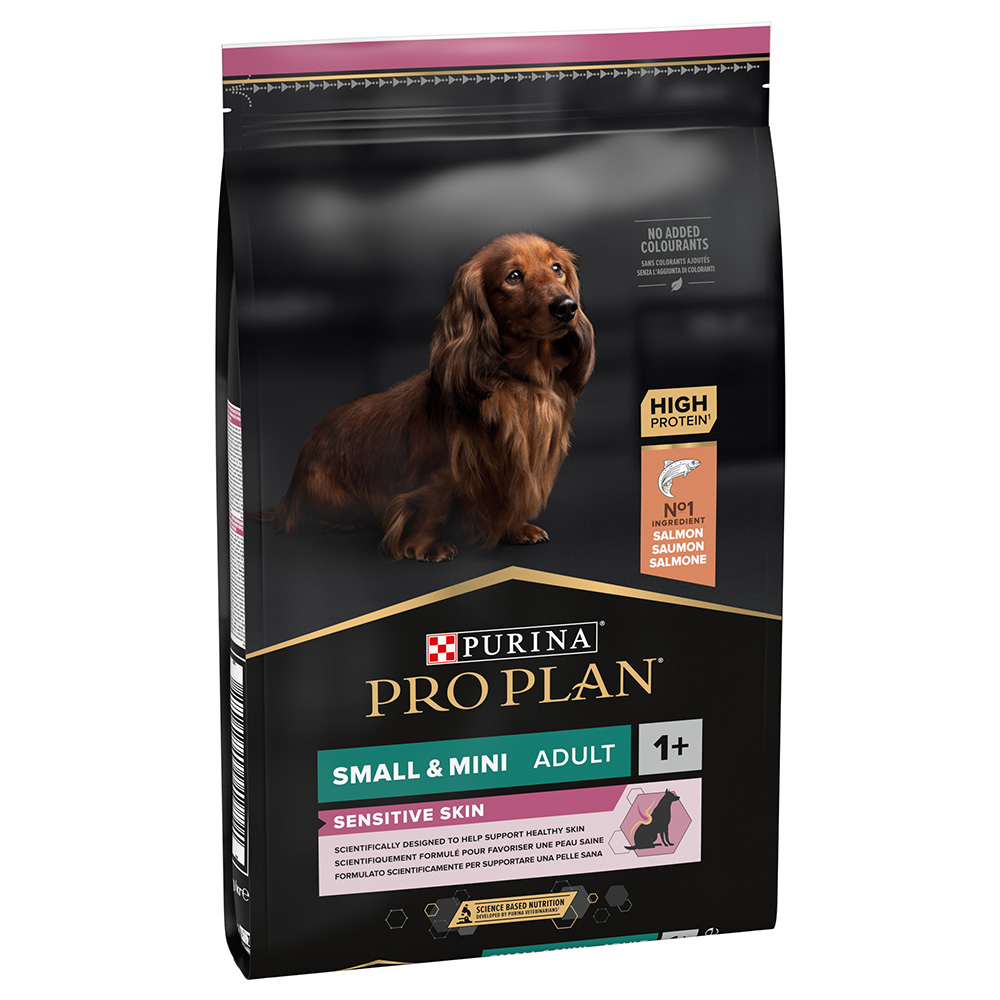 PURINA PRO PLAN Small & Mini Adult Sensitive Skin - 2 x 7 kg - Pack Ahorro