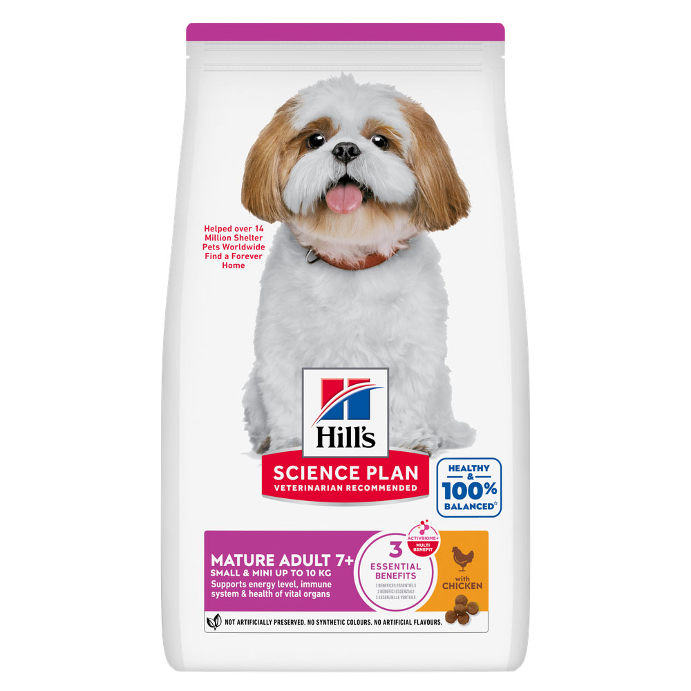 Hill's Science Plan Mature Adult 7+ Small & Mini con pollo - 6 kg
