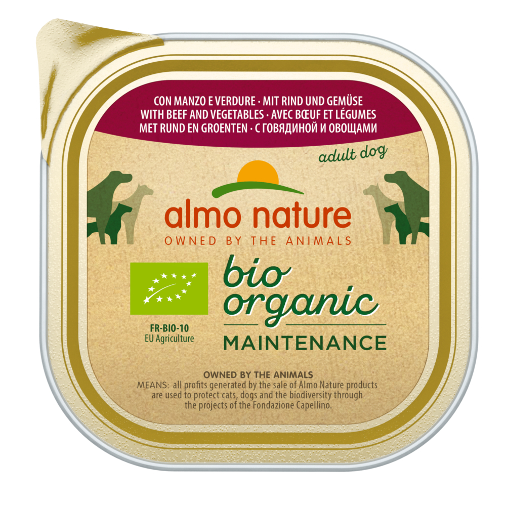 Almo Nature BioOrganic Maintenance Vacuno y Verduras 9x300g