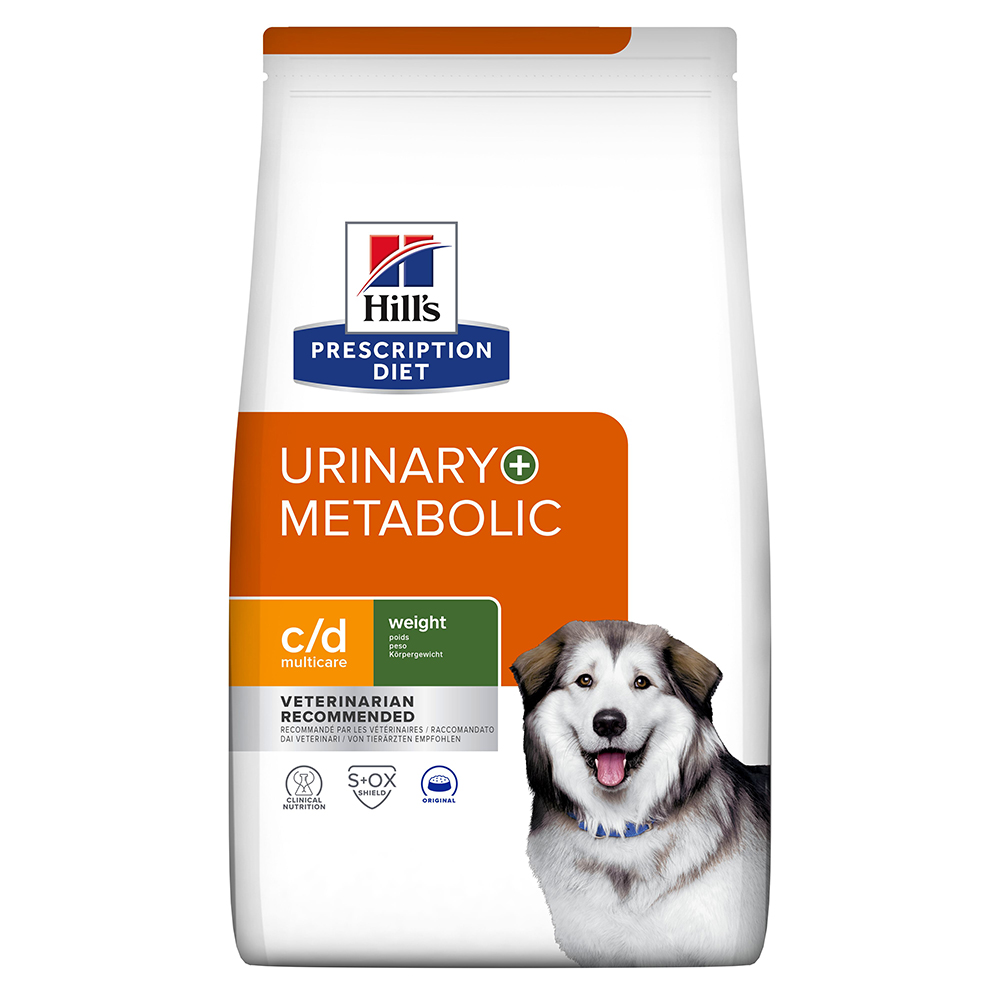 Hill's Prescription Diet c/d Urinary Care + Metabolic pienso para perros - 2 x 12 kg - Pack Ahorro