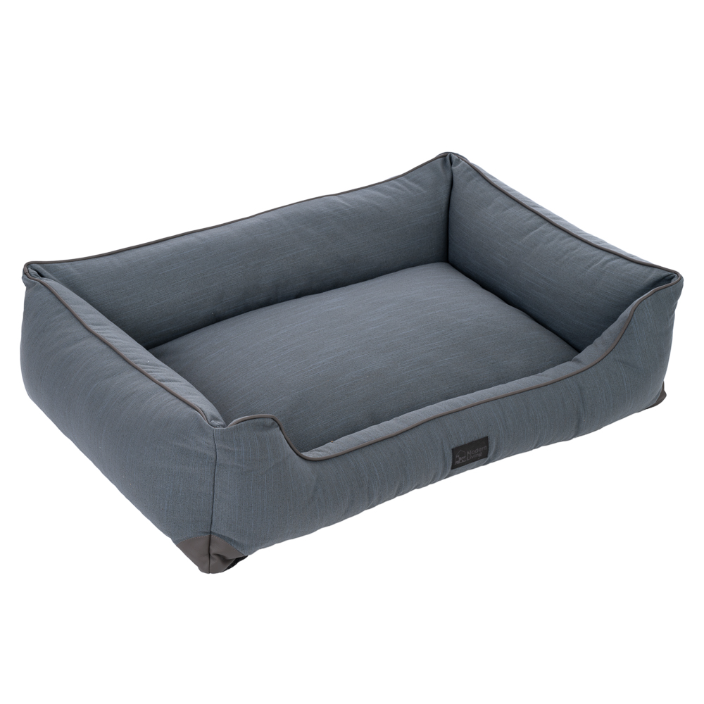 Cama Modern Living Skara, gris oscuro para perros - Talla M: 100 x 70 x 21 cm (L x An x Al)