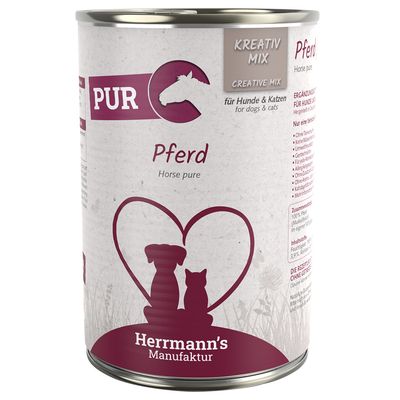 Herrmanns Carne Pura Ecológica de Caballo 6x400g