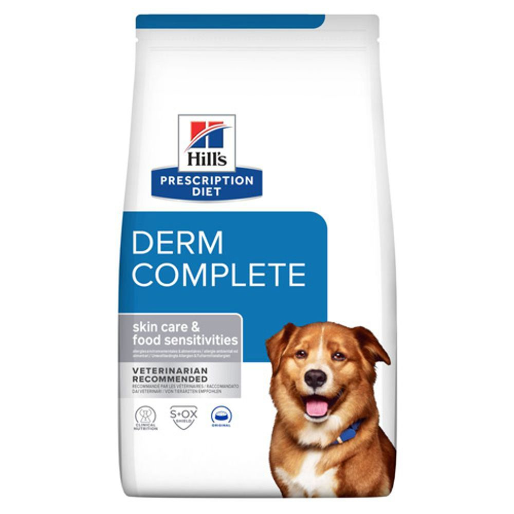 Hill’s Prescription Diet Derm Complete con arroz y huevo - 4 kg